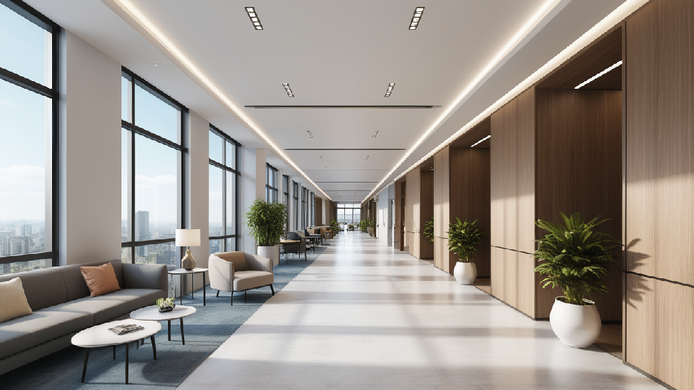 科技公司上海長寧區辦公室裝修工程