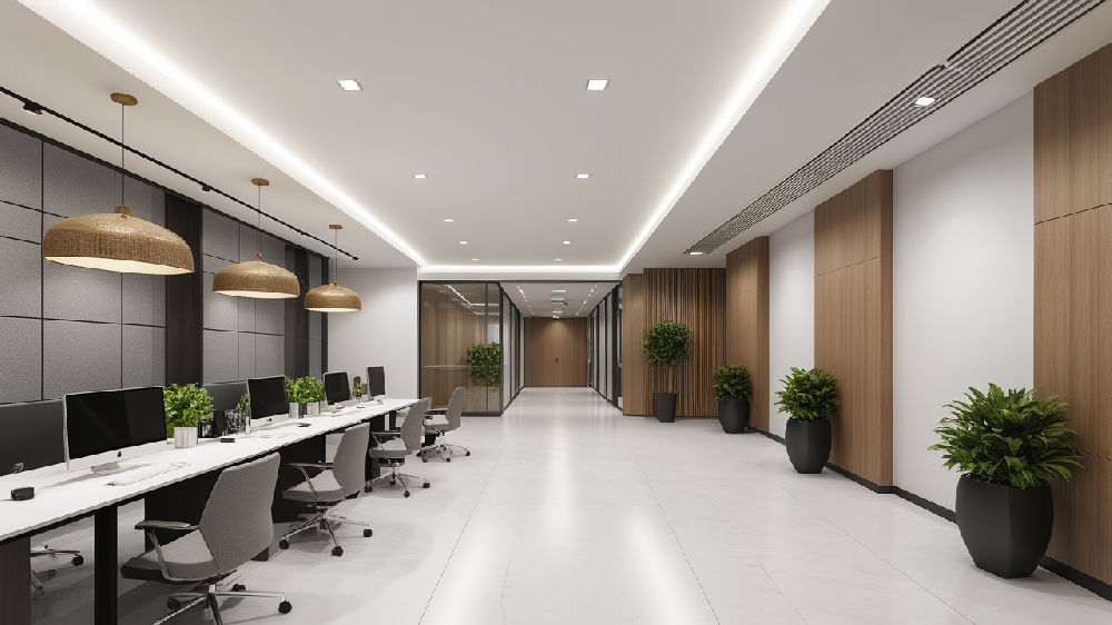 實業公司上海青浦區辦公室裝修工程