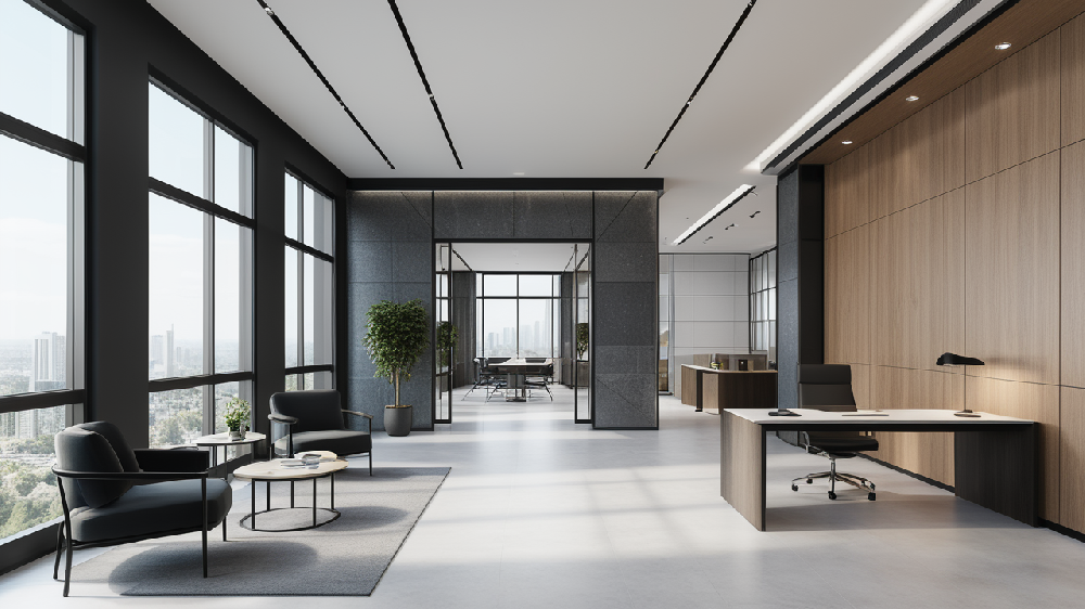 實業公司上海青浦區辦公室裝修工程