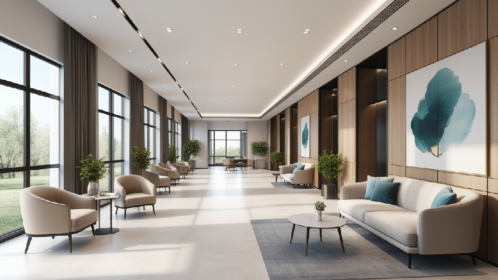 科技公司上海靜安區辦公室裝修工程