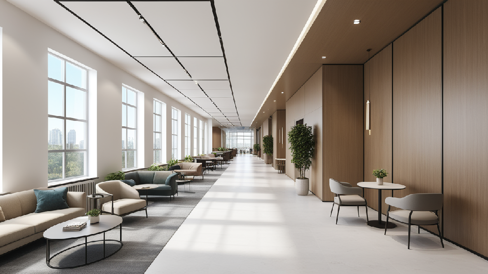 房產公司上海徐匯區辦公室裝修工程