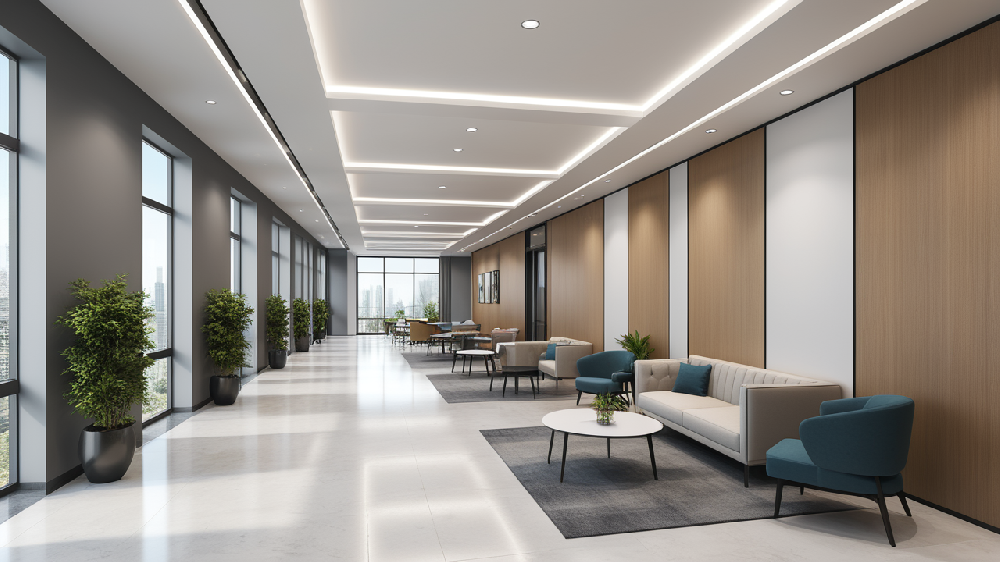 實業公司上海青浦區辦公室裝修工程