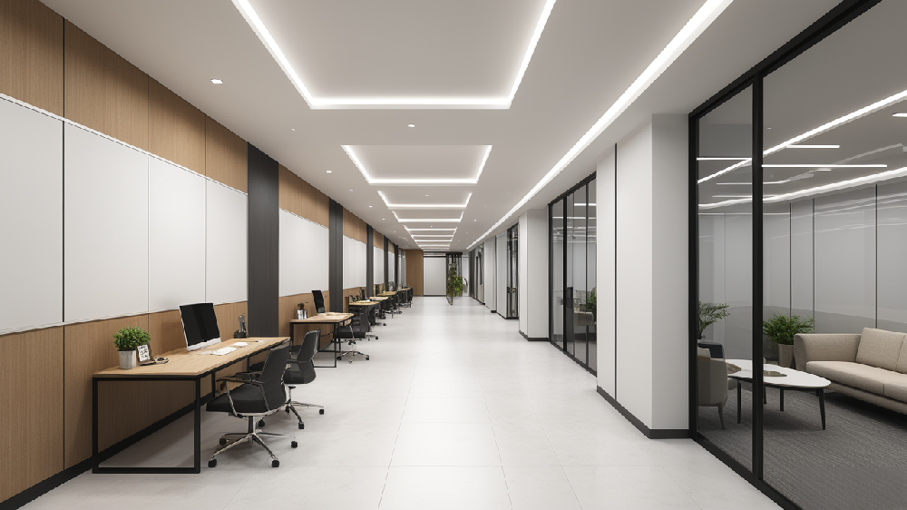 影視公司上海金山區辦公室裝修工程